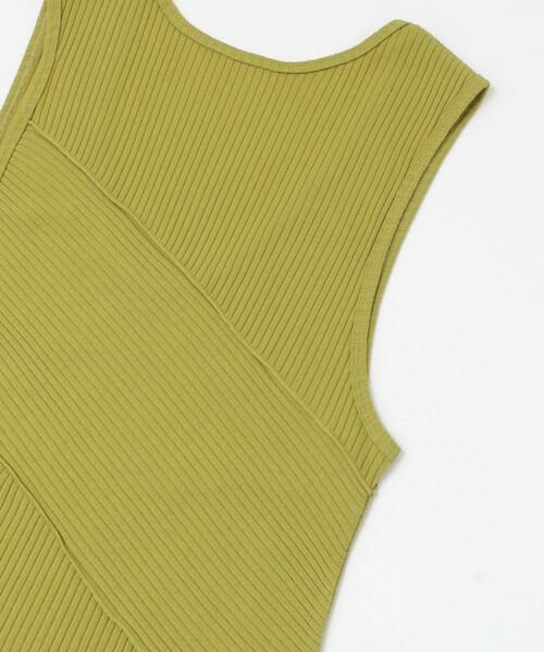 KBF / ケービーエフ タンクトップ | BACKオープンメローリブタンクトップ | 詳細8