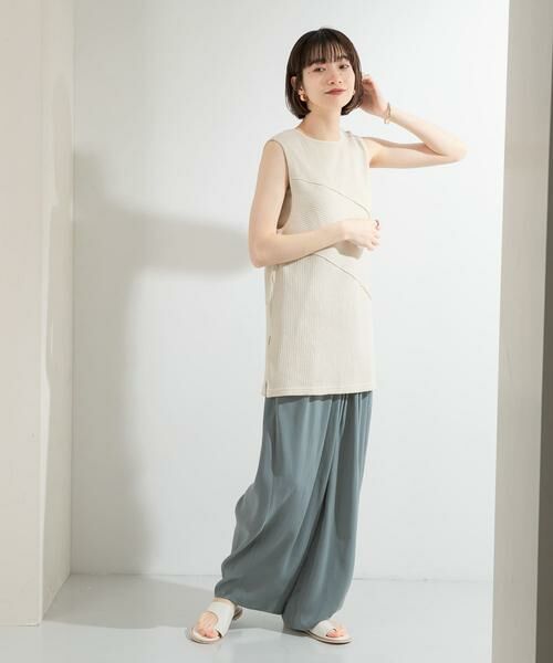 KBF / ケービーエフ タンクトップ | BACKオープンメローリブタンクトップ | 詳細14