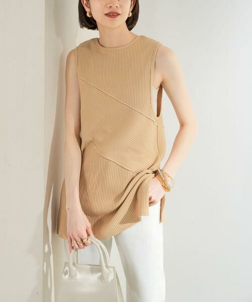 KBF / ケービーエフ タンクトップ | BACKオープンメローリブタンクトップ | 詳細17