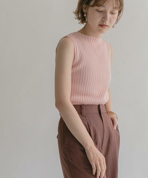 KBF / ケービーエフ タンクトップ | ボートネックRIBニットタンクトップ | 詳細8