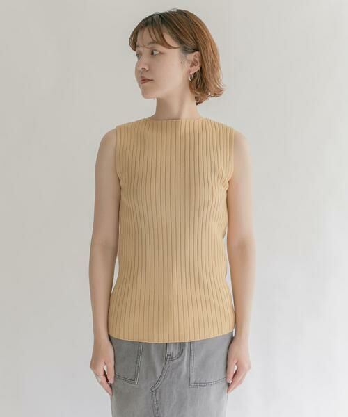 KBF / ケービーエフ タンクトップ | ボートネックRIBニットタンクトップ | 詳細16