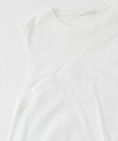 KBF / ケービーエフ シャツ・ブラウス | マントドッキングアシメブラウス | 詳細6