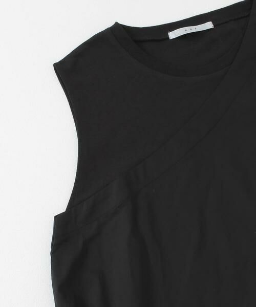 KBF / ケービーエフ シャツ・ブラウス | マントドッキングアシメブラウス | 詳細12