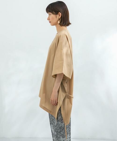 KBF / ケービーエフ シャツ・ブラウス | マントドッキングアシメブラウス | 詳細16