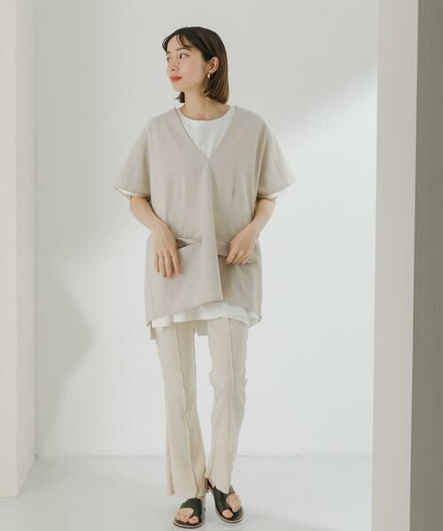 KBF / ケービーエフ その他パンツ | メローリブフレアパンツ | 詳細8