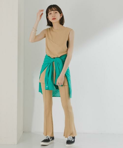 KBF / ケービーエフ その他パンツ | メローリブフレアパンツ | 詳細12