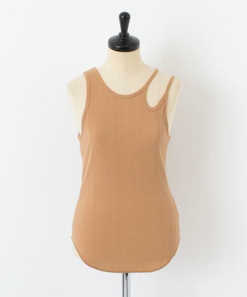 KBF / ケービーエフ タンクトップ | アシメネックタンクトップ | 詳細3