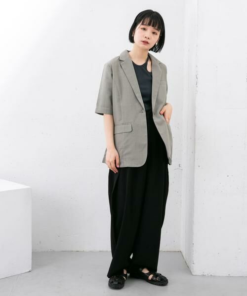 KBF / ケービーエフ タンクトップ | アシメネックタンクトップ | 詳細15