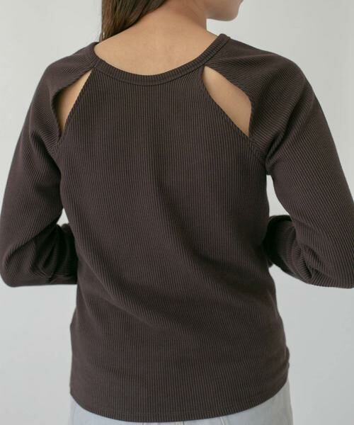 KBF / ケービーエフ Tシャツ | ラグランラインオープンカットソー | 詳細15