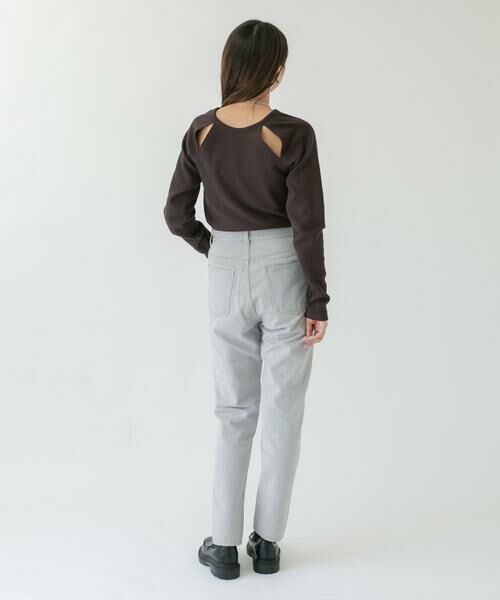 KBF / ケービーエフ Tシャツ | ラグランラインオープンカットソー | 詳細10