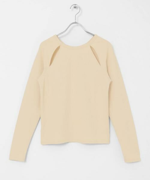 KBF / ケービーエフ Tシャツ | ラグランラインオープンカットソー | 詳細23