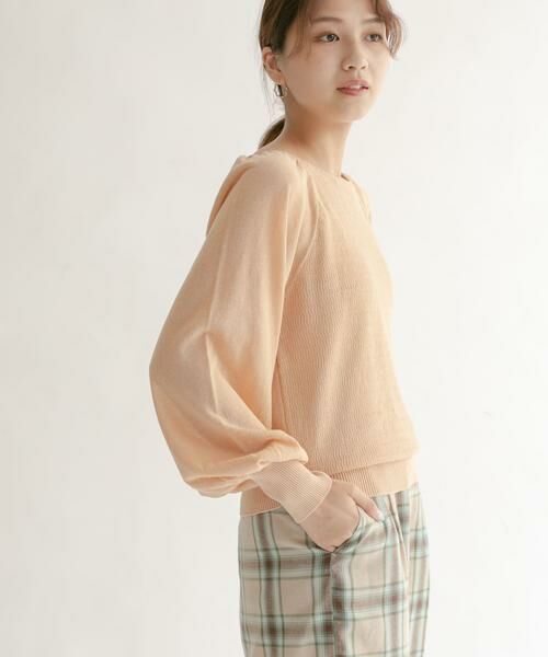 KBF / ケービーエフ ニット・セーター | BACKオープンボリュームスリーブニット | 詳細2