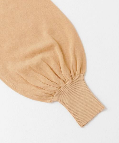 KBF / ケービーエフ ニット・セーター | BACKオープンボリュームスリーブニット | 詳細8