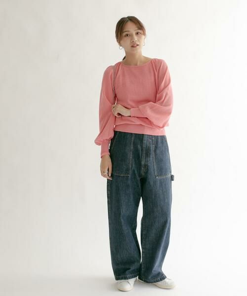 KBF / ケービーエフ ニット・セーター | BACKオープンボリュームスリーブニット | 詳細11