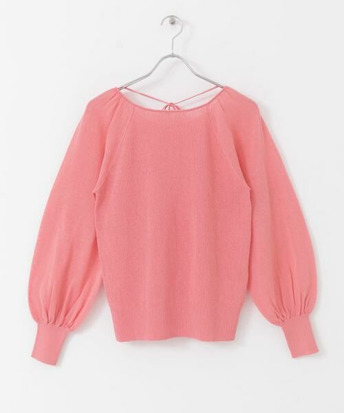 KBF / ケービーエフ ニット・セーター | BACKオープンボリュームスリーブニット | 詳細12