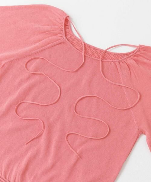 KBF / ケービーエフ ニット・セーター | BACKオープンボリュームスリーブニット | 詳細15