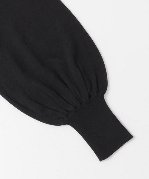 KBF / ケービーエフ ニット・セーター | BACKオープンボリュームスリーブニット | 詳細21