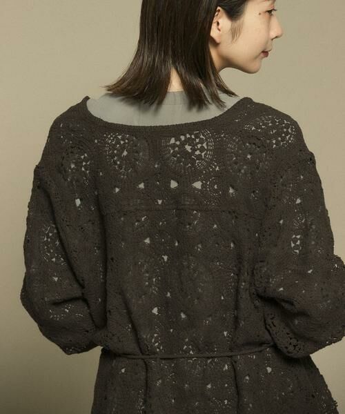 KBF / ケービーエフ カーディガン・ボレロ | アイレットサークルレースカーディガン | 詳細13