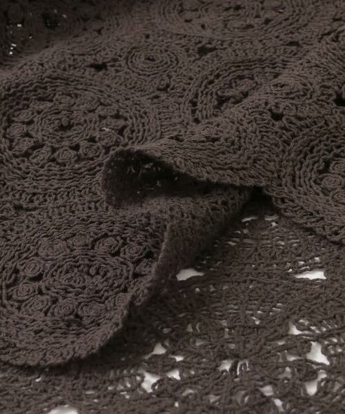 KBF / ケービーエフ カーディガン・ボレロ | アイレットサークルレースカーディガン | 詳細25