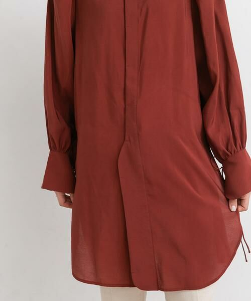 KBF / ケービーエフ シャツ・ブラウス | バンドカラーボリュームスリーブシャツ | 詳細12