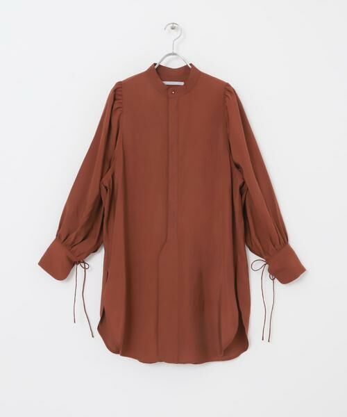 KBF / ケービーエフ シャツ・ブラウス | バンドカラーボリュームスリーブシャツ | 詳細14