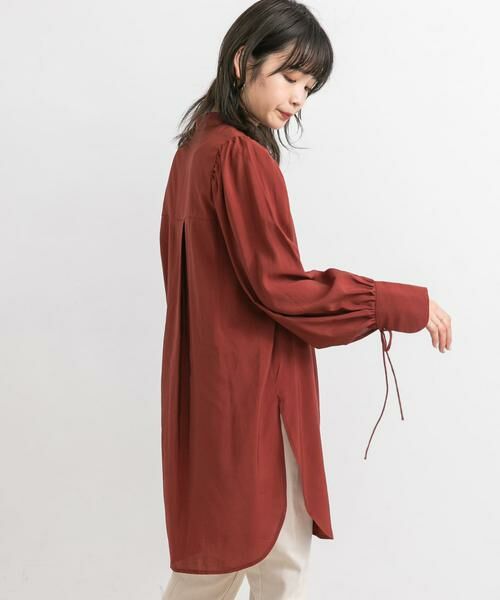 KBF / ケービーエフ シャツ・ブラウス | バンドカラーボリュームスリーブシャツ | 詳細2