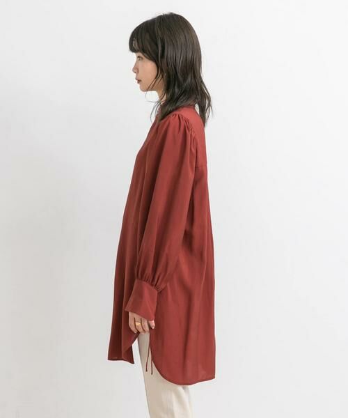 KBF / ケービーエフ シャツ・ブラウス | バンドカラーボリュームスリーブシャツ | 詳細8