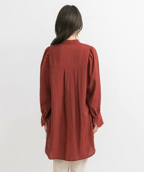 KBF / ケービーエフ シャツ・ブラウス | バンドカラーボリュームスリーブシャツ | 詳細9