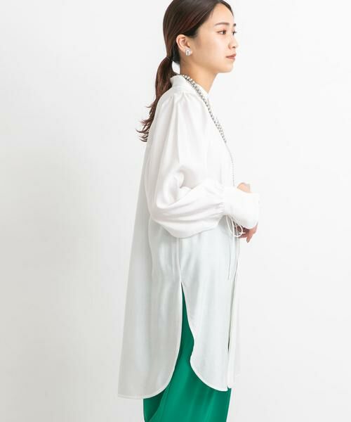 KBF / ケービーエフ シャツ・ブラウス | バンドカラーボリュームスリーブシャツ | 詳細16