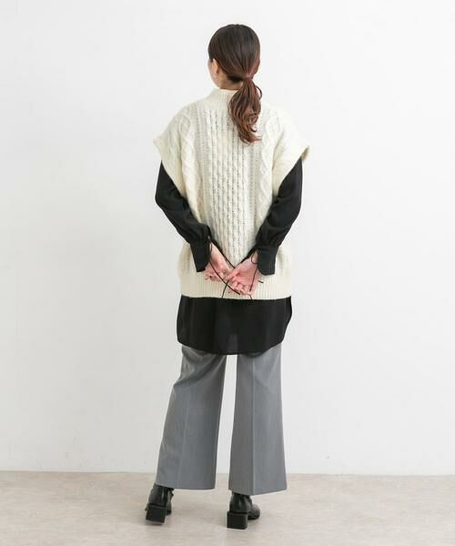 KBF / ケービーエフ シャツ・ブラウス | バンドカラーボリュームスリーブシャツ | 詳細27