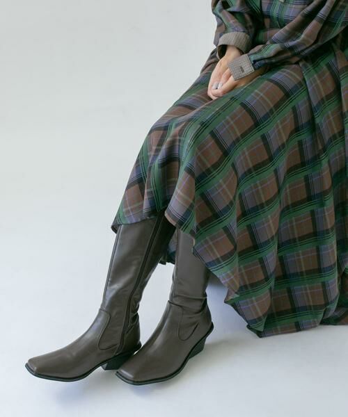 KBF / ケービーエフ ブーツ（ショート丈） | ウエスタンヒールロングブーツ | 詳細1