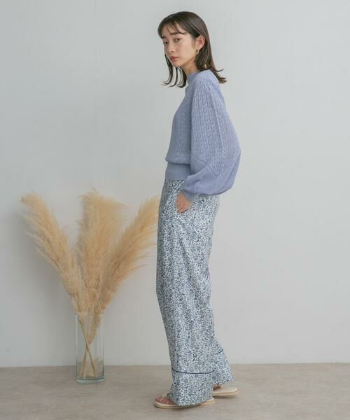 KBF / ケービーエフ ニット・セーター | ボリュームスリーブパターン編みニット | 詳細24