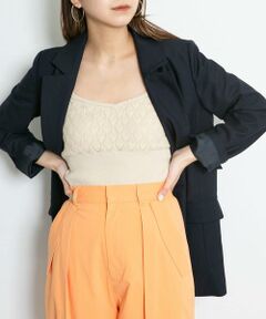 KBF / ケービーエフ キャミソール・チューブトップ | カップ付きニットブラキャミソール