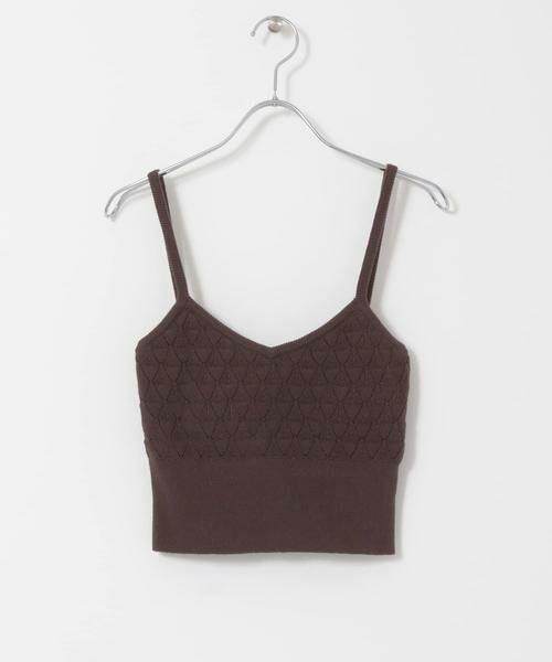 KBF / ケービーエフ キャミソール・チューブトップ | カップ付きニットブラキャミソール | 詳細7