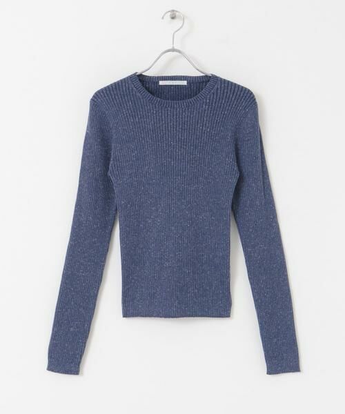 KBF / ケービーエフ ニット・セーター | メランジリブクルーネックニット | 詳細14