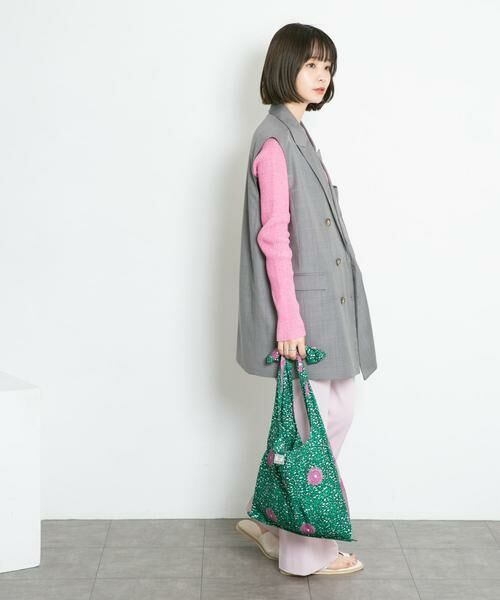 KBF / ケービーエフ ニット・セーター | メランジリブクルーネックニット | 詳細19