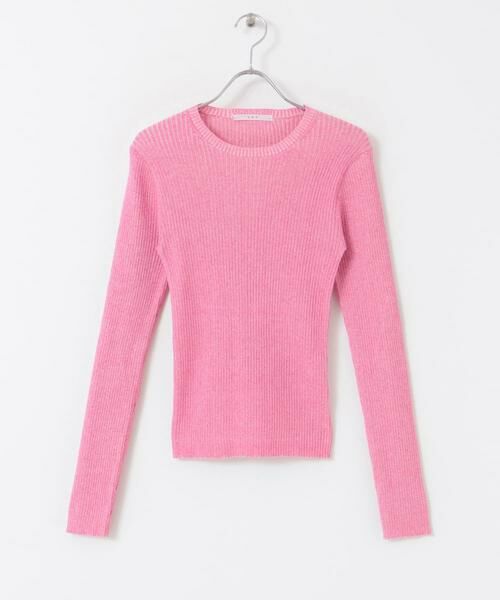 KBF / ケービーエフ ニット・セーター | メランジリブクルーネックニット | 詳細20