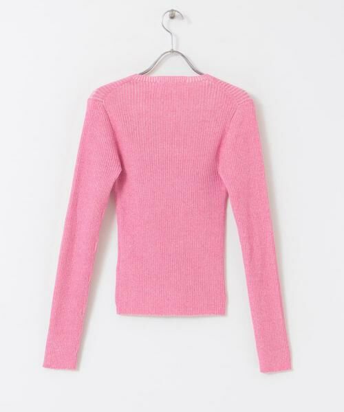 KBF / ケービーエフ ニット・セーター | メランジリブクルーネックニット | 詳細21