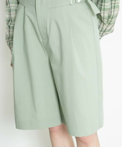 KBF / ケービーエフ その他パンツ | サイドベルトハーフパンツ | 詳細13