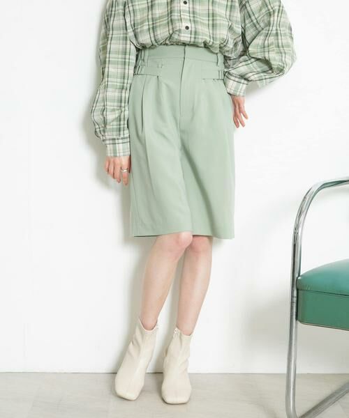 KBF / ケービーエフ その他パンツ | サイドベルトハーフパンツ | 詳細3