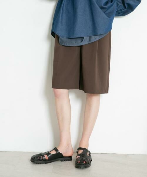 KBF / ケービーエフ その他パンツ | サイドベルトハーフパンツ | 詳細15