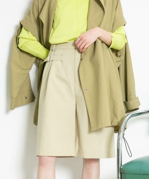 KBF / ケービーエフ その他パンツ | サイドベルトハーフパンツ | 詳細23