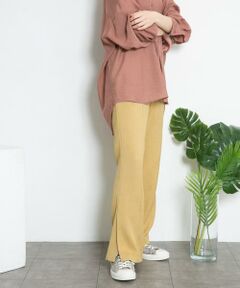 KBF / ケービーエフ その他パンツ | サイドスリットフレアパンツ