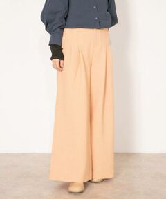 KBF / ケービーエフ その他パンツ | ダブルタックワイドパンツ