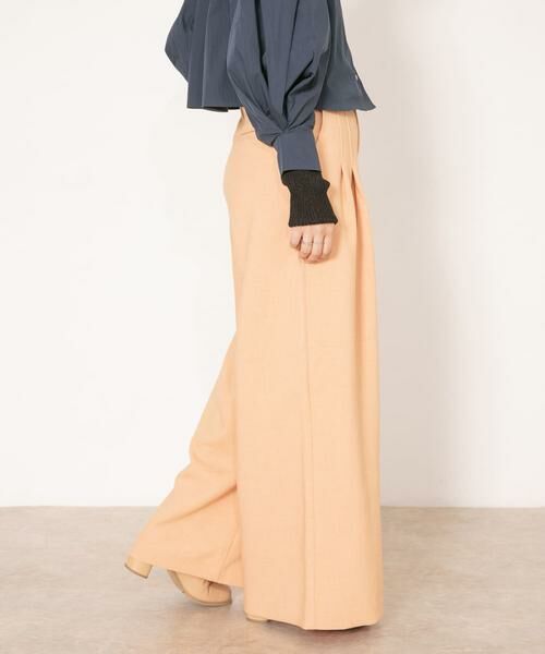 KBF / ケービーエフ その他パンツ | ダブルタックワイドパンツ | 詳細1