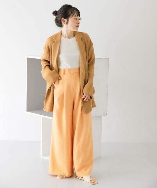 KBF / ケービーエフ その他パンツ | ダブルタックワイドパンツ | 詳細11