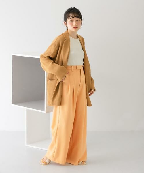KBF / ケービーエフ その他パンツ | ダブルタックワイドパンツ | 詳細12