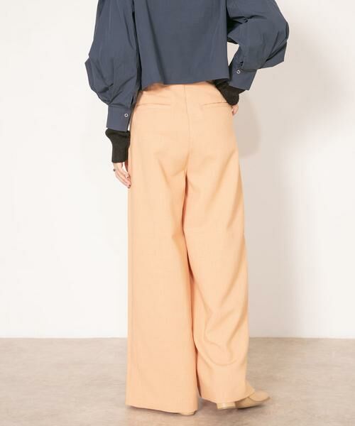 KBF / ケービーエフ その他パンツ | ダブルタックワイドパンツ | 詳細2