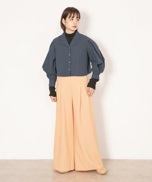 KBF / ケービーエフ その他パンツ | ダブルタックワイドパンツ | 詳細3