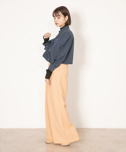 KBF / ケービーエフ その他パンツ | ダブルタックワイドパンツ | 詳細4